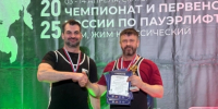 Серебряный призер Всероссийских соревнований по пауэрлифтингу - Город Североморск