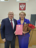 Почетная отставка председателя Североморского районного суда Мурманской области Роговой Т.В.