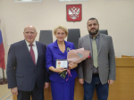Почетная отставка председателя Североморского районного суда Мурманской области Роговой Т.В.