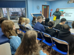 В роли спикера - ведущий специалист Комитета по развитию городского хозяйства администрации ЗАТО г. Североморск Евгения Николаевна Тихонова